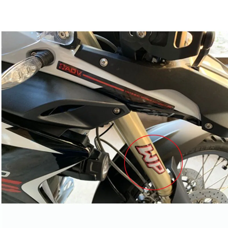 2 gabali, Emblēmu Decal Uzlīmes Motociklu BMW KAWASAKI DUCATI KTM CFMOTO YAMAHA SUZUKI aprilia Honda MV Agusta WP piekari